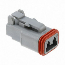 Conector DEUTSCH DT macho 2 pinos