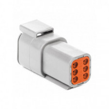 Conector DEUTSCH DTM hembra 6 alfiler