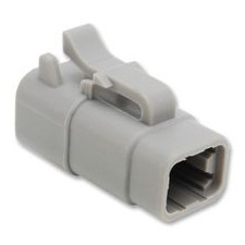 Conector DEUTSCH DTM macho 4 pinos