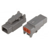 Conector DEUTSCH DTM macho 2 alfiler