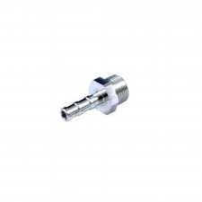 Adaptador de manga de alumínio para descolagem M3/8BSP - 8 mm
