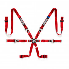 Arnês de 6 pontos Sparco 2" H-9 Evo