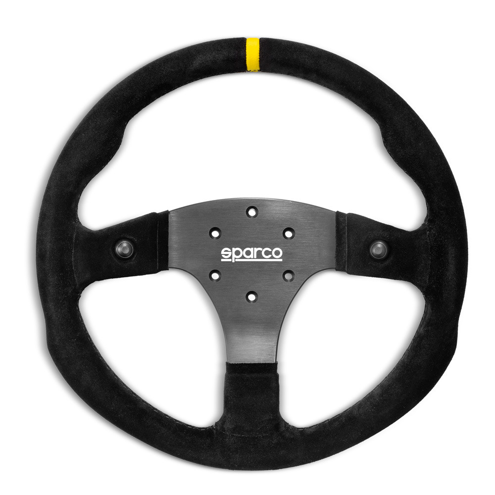 Volante Sparco R330B piel de gamuza con pulsadoresArray