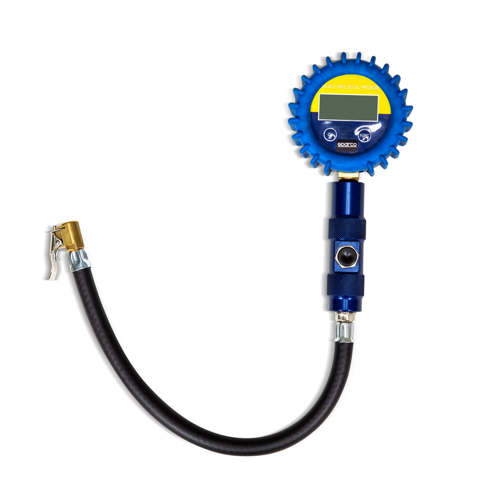 Manómetro pneumático digital Sparco com diâmetro de 63 mmArray