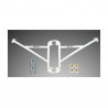 Suportes de guarda-lamas Nissan S13 89-94 3 pontos