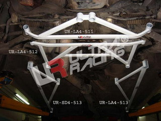 Refuerzo en H/barra de cuadro delantero Impreza GC8 94-00/GD STI 01-07Array