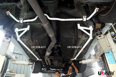 Nissan S13 89-94 2x4 reforço do quadro dianteiro H/barra 2x4 pontosArray