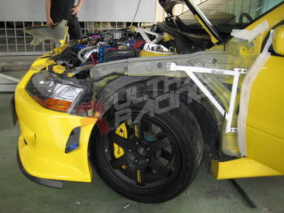 Suportes de aleta de 3 pontos Mitsubishi EVO 7/8/9Array