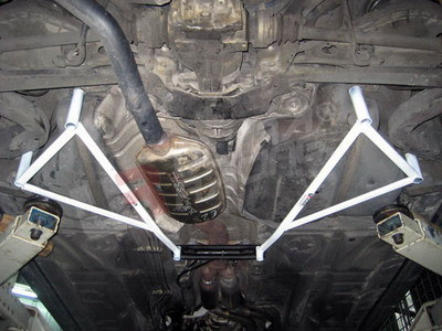 Conexión inferior mediana lateral y trasera BMW 3-Series E46 99-05  2x3 puntosArray