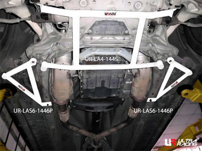 Reforço da barra H/carril da estrutura frontal Nissan 370Z /Infiniti G37 4 pontosArray