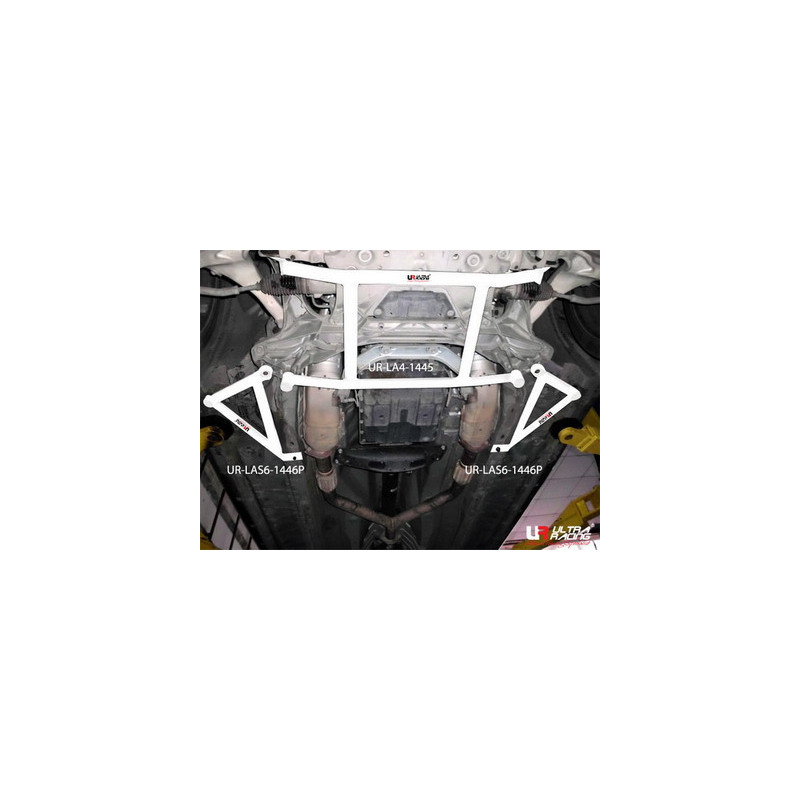 Nissan 370Z /Infiniti G37 Reforço do quadro dianteiro 2x3 pontos H/barraArray