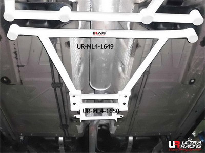 Mini Cooper S R56 /Clubman Ligação lateral inferior e traseira mediana de 4 pontosArray