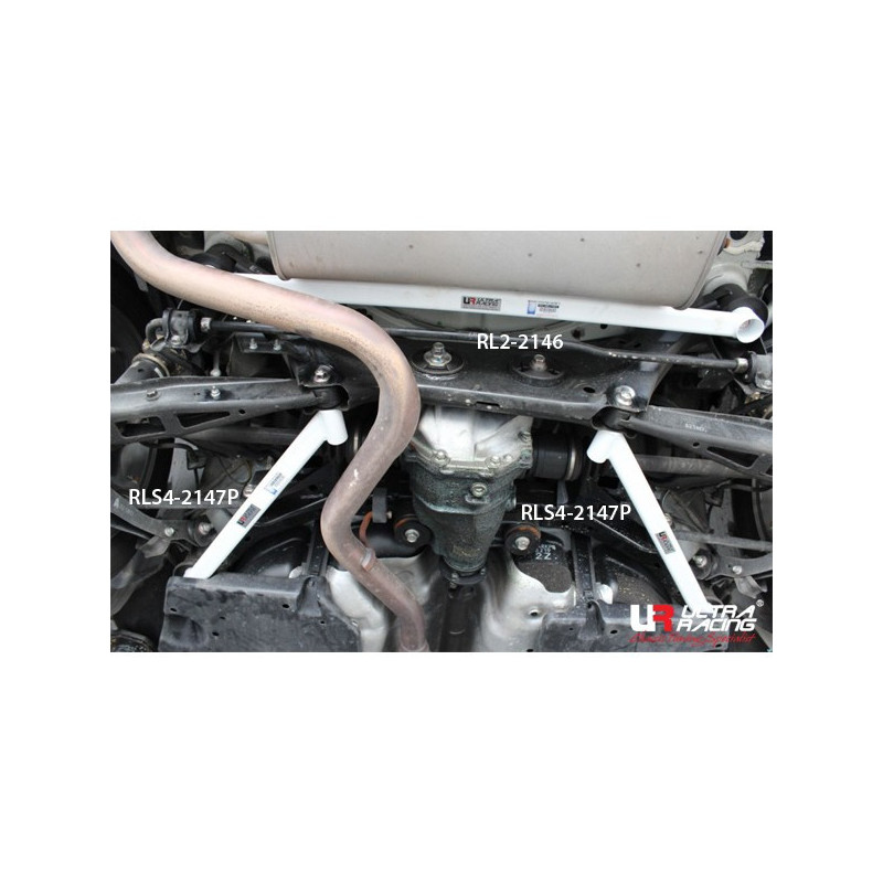 Conexión inferior mediana lateral y trasera Subaru BRZ/ Toyota GT86  2x2 puntosArray