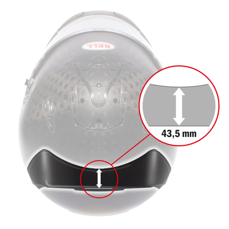 Spoiler traseiro Bell RS7, HP7, KC7 ClearArray