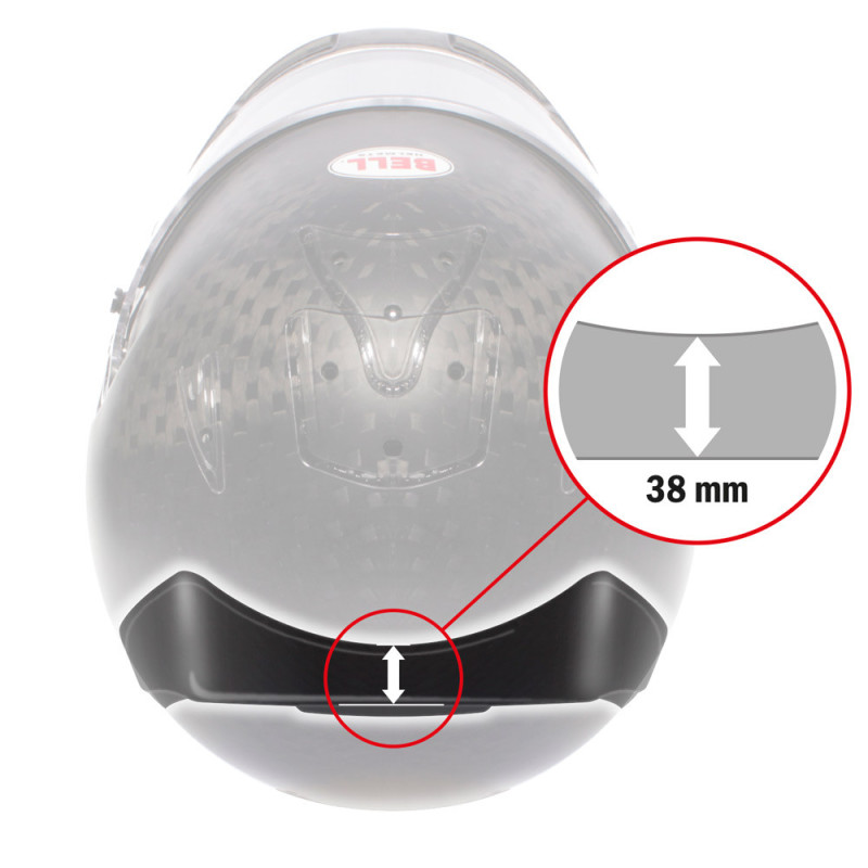 Spoiler traseiro Bell RS7, HP7, KC7 ClearArray