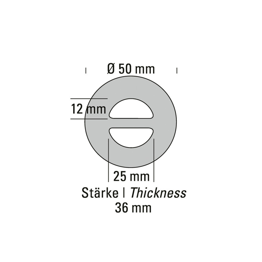 Silentbloc Exhaust 220°C POWERSPRINT 50mm de diâmetroArray