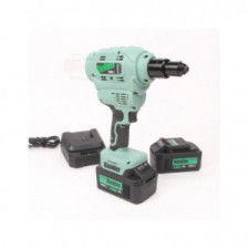 Máquina de rebitar KIELDER 18V 2 baterias 5Ah + mala + carregador