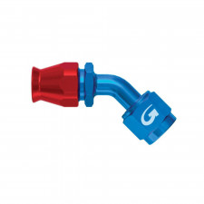 Racord 45° Dash 6 (9/16) Goodridge aluminio