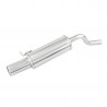 Sistema de escape Inoxcar em aço inoxidável Renault Twingo RS 1.6 16v 1x102mm