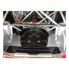 Soporte rueda de repuesto kevlar carbono 18 pulgadas