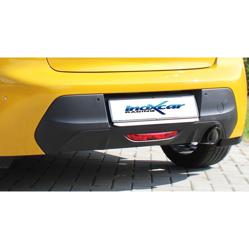 Silencioso INOXCAR Peugeot 208 1,2 101cv 2019 salida simple 80mmArray