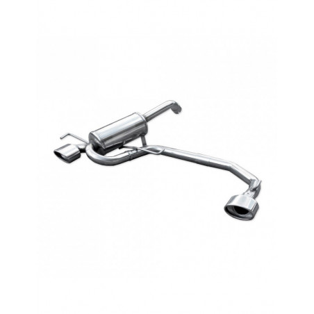 Duplex INOXCAR Alfa Romeo 147 1,6 TS 120cv 01-04 salidas ovales 120x80mm