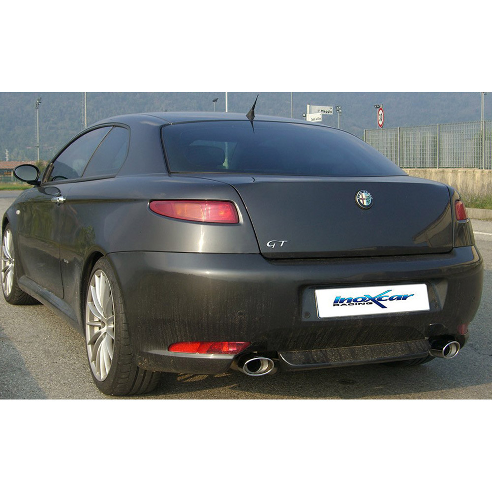 Duplex INOXCAR Alfa Romeo GT 3,2 2004 salidas ovales 120x80mmArray