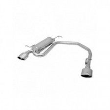 Duplex INOXCAR CITROEN XSARA 1,4 75cv salidas ovales 120x80mm