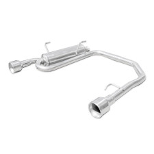 Duplex INOXCAR PEUGEOT 206 CC 2,0 16V 136 01-04 saídas redondas 102mm