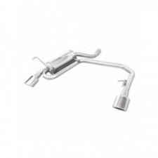 Duplex INOXCAR PEUGEOT 406 coupé 2,0 135cv 1997- salida ovales 120x80mm