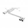 Dúplex INOXCAR 407 2,7 HDI 2006 tubos de escape redondos 2x80mm