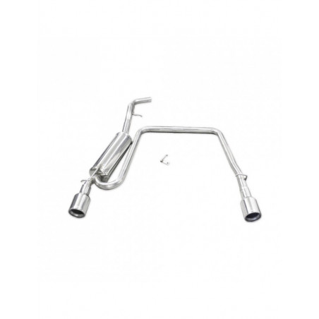 Duplex INOXCAR VW GOLF 4 1,9 TDI 90cv 1997- salidas redondas 102mm