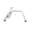 Duplex INOXCAR VW GOLF 4 1,9 TDI 90cv 1997- salidas redondas 102mm