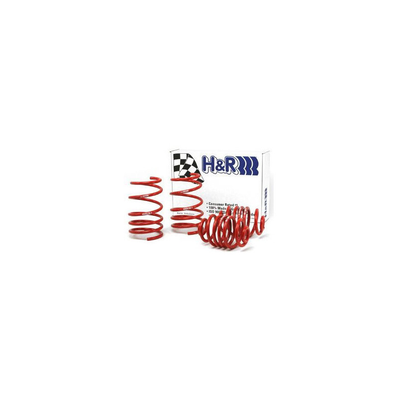 Muelles cortos H&R Audi A3 (8VA) Sportback Quattro 1.8Tfsi, 2.0Tdi, ext. puntal DEL 50mm, eje multilink 8.12-Array