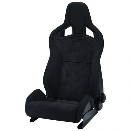 Asiento baquet RECARO Sportster CS - Artista negro / Nardo negro