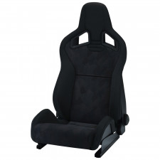 Asiento baquet RECARO Sportster CS - Artista negro / Nardo negro lado derecho