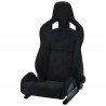 Banco de balde RECARO Sportster CS - Artist black / Nard black lado direito
