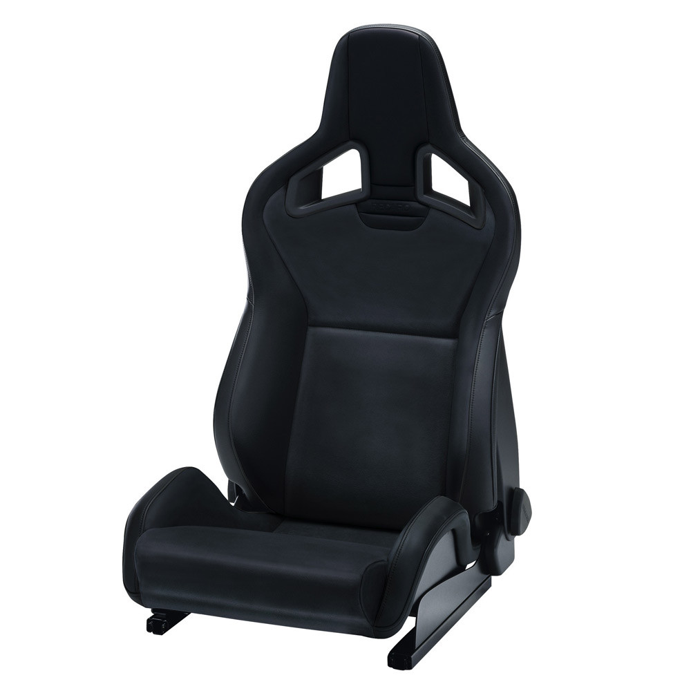 baquet RECARO Sportster CS com airbag lateral universal Sky preto lado direitoArray