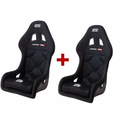 Conjunto de 2 bancos de balde GT2I RACE-02L FIA