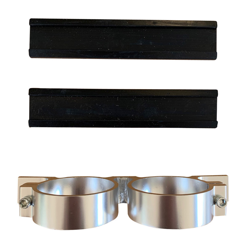 Suporte duplo para bomba de combustível/filtroArray