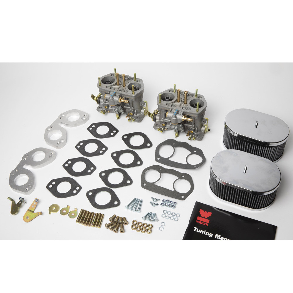 Kit admisión Weber 2x 40IDF Porsche 912 y 356Array