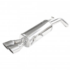 Terminal Escape Inox Inoxcar Peugeot 207 1.6 16v Después 2007 2x80mm Racing