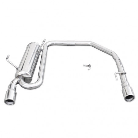 Silencioso Trasero Inoxcar  1X80 PEUGEOT 206 GT WRC (135CV)