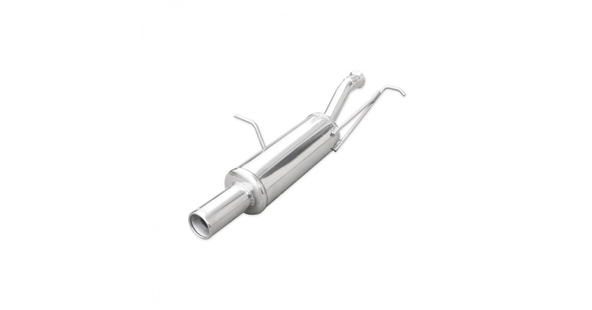 Peugeot 307 1.6 16v Inoxcar Terminal de Escape em Aço Inoxidável Após 2001 1x80mm