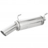 Terminal Escape Inox Inoxcar Peugeot 206 1.6 HDi 1x90mm Rally