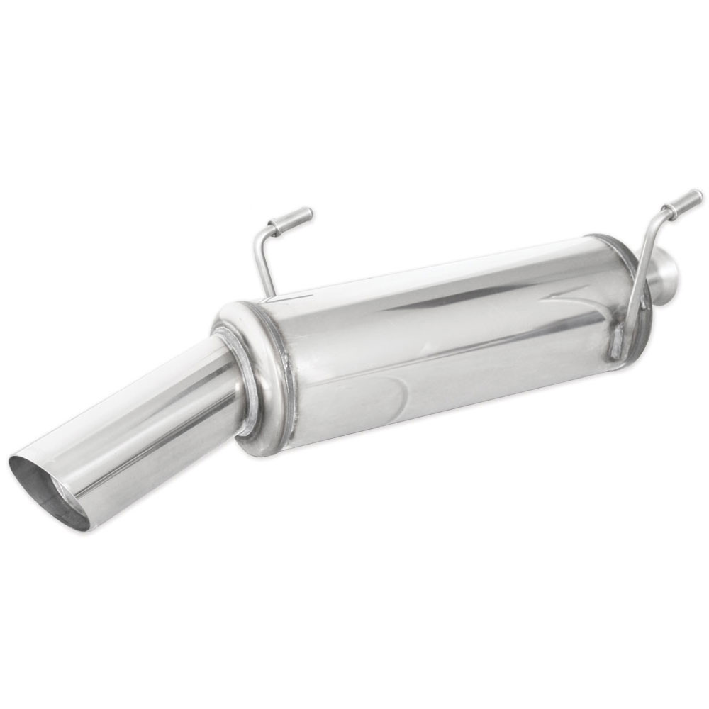 Terminal Escape Inox Inoxcar Peugeot 206 1.6 HDi 1x90mm RallyArray