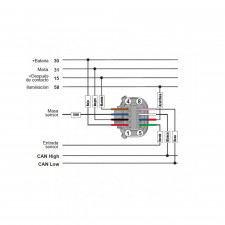 Cable 8 Pin VDO SingleViu