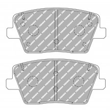 Pastillas de freno Ferodo DS2500 trasero Hyundai I30N 2017-