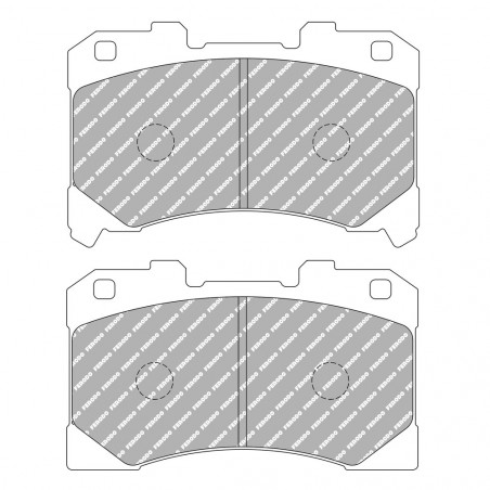 Pastillas de freno Ferodo DS2500 delantero Toyota Yaris GR 2020-