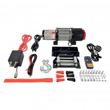 Cabrestante eléctrico 4X4 12V 2.7T cable en acero 15m
